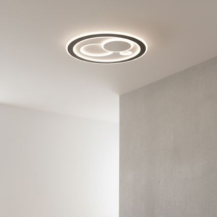 Brilagi - ściemnialna oprawa sufitowa LED MODERN LED/89W/230V 3000–6000K śr. 47 cm + pilot zdalnego sterowania