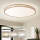 Brilagi - LED ściemnialna oprawa sufitowa MOLINA LED/128W/230V 3000-6000K dąb śr. 100 cm + pilot zdalnego sterowania