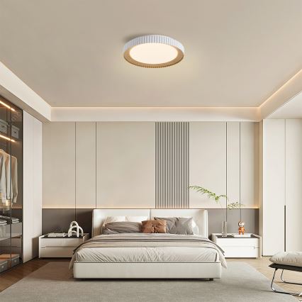 Brilagi - ściemnialna oprawa sufitowa LED NEXO LED/48W/230V 3000-6000K biała śr. 43 cm + pilot zdalnego sterowania
