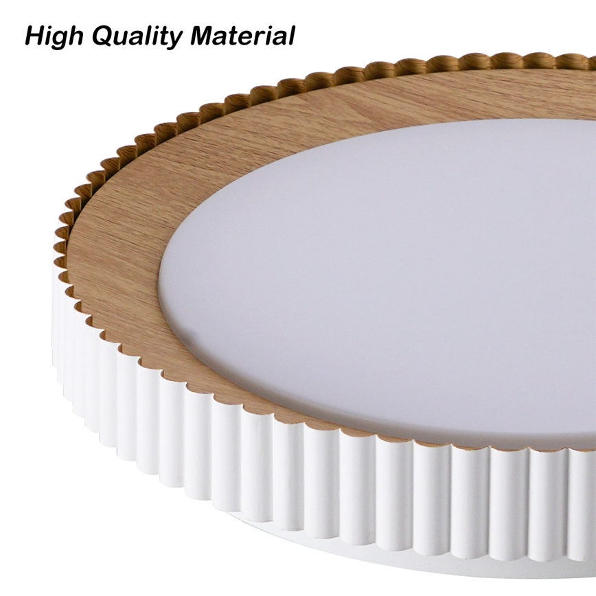 Brilagi - ściemnialna oprawa sufitowa LED NEXO LED/48W/230V 3000-6000K biała śr. 43 cm + pilot zdalnego sterowania