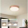 Brilagi - LED ściemnialna oprawa sufitowa POOL LED/36W/230V 3000-6000K śr. 30 cm brązowa + pilot