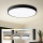 Brilagi - LED ściemnialna oprawa sufitowa POOL SMART LED/100W/230V 3000-6000K śr. 80 cm Wi-Fi Tuya czarna + pilot