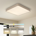 Brilagi - LED ściemnialna oprawa sufitowa POOL SQUARE LED/36W/230V 3000-6000K 40x40 cm beżowa + pilot zdalnego sterowania