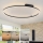 Brilagi - LED Ściemnialna oprawa sufitowa PORTOFINO LED/85W/230V 3000-6000K Ø 120 cm czarna + pilot zdalnego sterowania