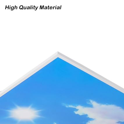 Brilagi - LED Ściemnialna oprawa sufitowa SLIMFRAME LED/80W/230V 120x60 cm 3000-6000K srebrna/niebieska + pilot