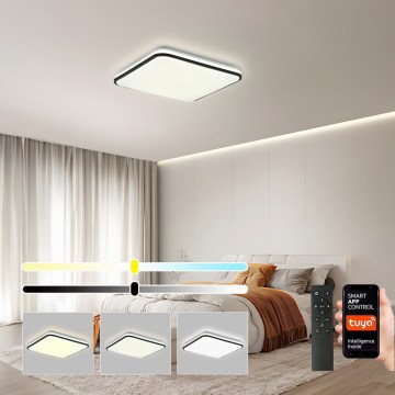 Brilagi - LED ściemnialna oprawa sufitowa SMART LED/24W/230V 43x43 cm 3000-6000K Wi-Fi Tuya Beacon + pilot zdalnego sterowania