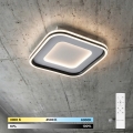 BRILAGI - LED ściemnialna oprawa sufitowa TRIVARO LED/88W/230V 3000-6000K 40x40 cm + pilot zdalnego sterowania