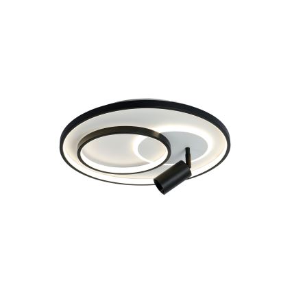 Brilagi - Ściemnialna lampa sufitowa UNITY LED/60W/230V + 1xGU10/3W 3000-6000K Ø 50 cm biała/czarna + pilot zdalnego sterowania