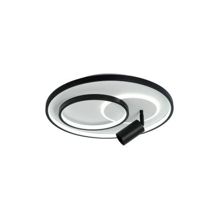 Brilagi - Ściemnialna lampa sufitowa UNITY LED/60W/230V + 1xGU10/3W 3000-6000K Ø 50 cm biała/czarna + pilot zdalnego sterowania