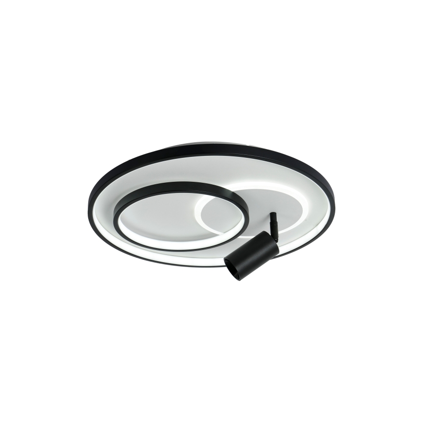 Brilagi - Ściemnialna lampa sufitowa UNITY LED/60W/230V + 1xGU10/3W 3000-6000K Ø 50 cm biała/czarna + pilot zdalnego sterowania