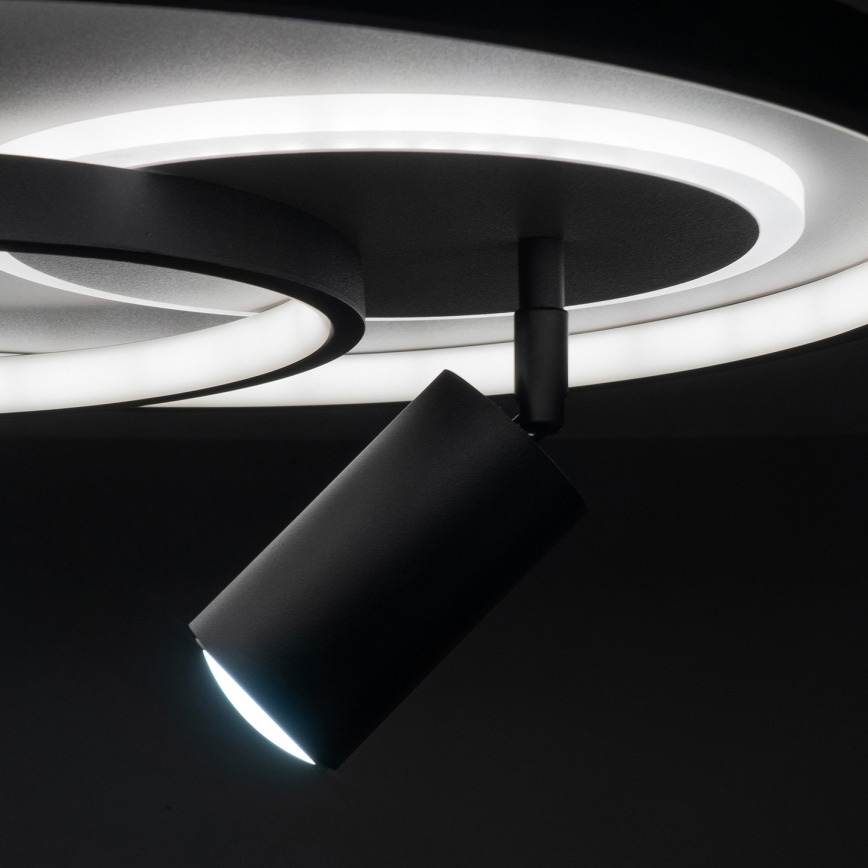 Brilagi - Ściemnialna lampa sufitowa UNITY LED/60W/230V + 1xGU10/3W 3000-6000K Ø 50 cm biała/czarna + pilot zdalnego sterowania