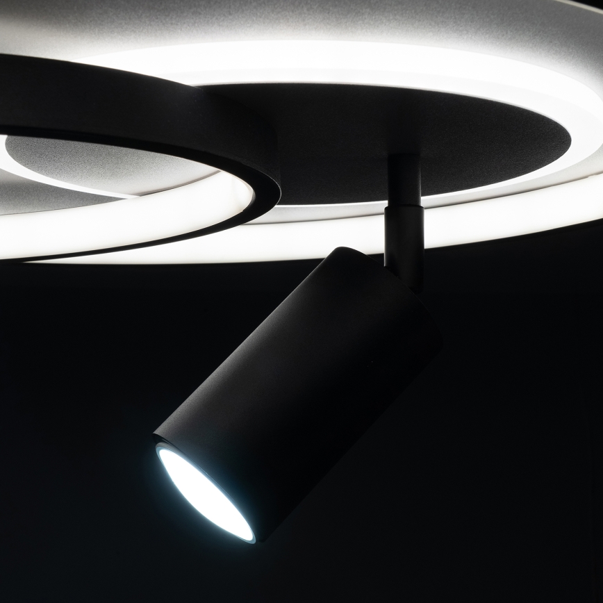 Brilagi - Ściemnialna lampa sufitowa UNITY LED/60W/230V + 1xGU10/3W 3000-6000K Ø 50 cm biała/czarna + pilot zdalnego sterowania