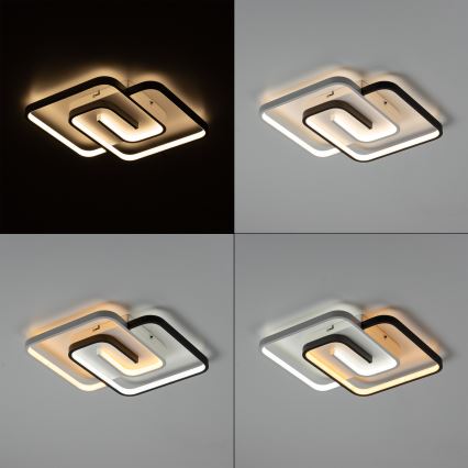 Brilagi - Ściemnialna oprawa sufitowa LED VELO LED/64W/230V 48x48 cm 3000-6500K + pilot zdalnego sterowania