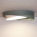 BRILAGI - LED ściemnialna oprawa sufitowa VELVET TWIST LED/36W/230V 3000-6000K śr. 65 cm Wi-Fi Tuya Beacon zielony/biały + pilot zdalnego sterowania