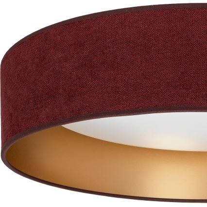 Brilagi - Ściemnialna lampa sufitowa LED VELVET SMARTIX STARS LED/36W/230V 3000–6000K Ø 55 cm bordowa/złota Wi-Fi Tuya Beacon + pilot zdalnego sterowania