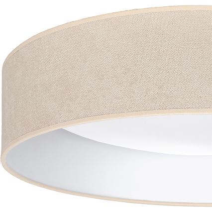Brilagi - LED ściemnialna lampa sufitowa VELVET SMART VARI LED/24W/230V 3000-6500K Ø 45 cm kremowa + pilot zdalnego sterowania