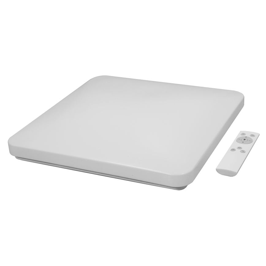 Brilagi - ściemnialna lampa sufitowa LED VELVET SQUARE SMART LED/36W/230V 60x60 cm 2700-6500K Wi-Fi Tuya + pilot zdalnego sterowania kremowa