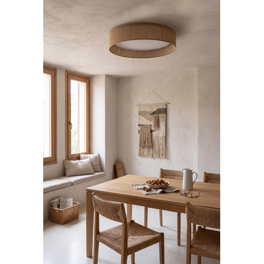 Brilagi - Ściemnialny plafon LED VELVET SMART VARI LED/24W/230V 3000-6500K Ø 45 cm beżowy + pilot zdalnego sterowania