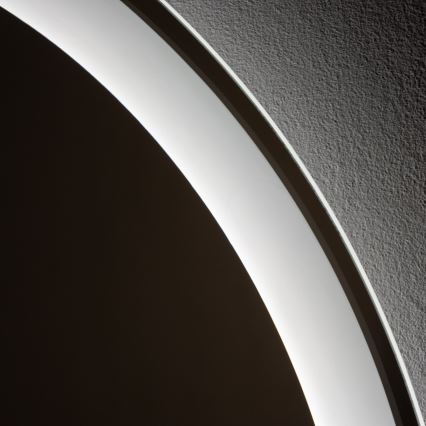 Brilagi - Podgrzewane lustro łazienkowe LED AVA PRO/18,5W/230V Ø 60 cm IP44 CRI 90 ściemnialne + CCT