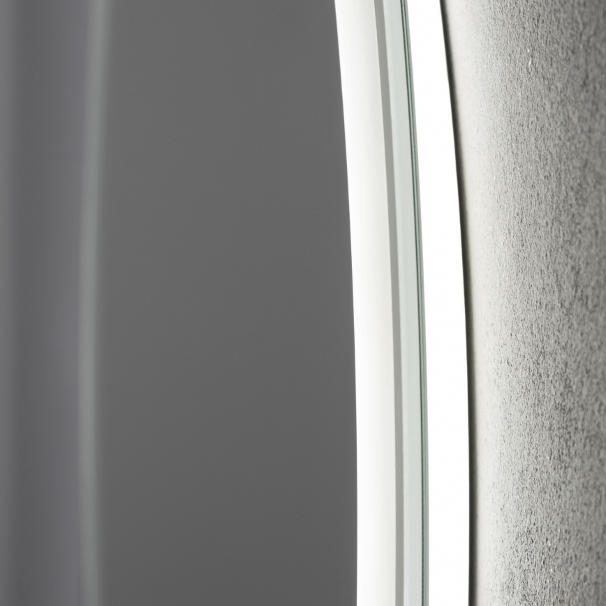 Brilagi - Podgrzewane lustro łazienkowe LED AVA PRO/18,5W/230V Ø 60 cm IP44 CRI 90 ściemnialne + CCT