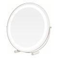 Brilagi - LED ściemnialne lustro do makijażu CALIFORNIA LED/17W/230V 3000/4000/6500K średnica 42 cm białe