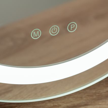 BRILAGI - LED ściemnialne lustro do makijażu CALIFORNIA LED/17W/230V 3000/4000/6500K średnica 42 cm białe
