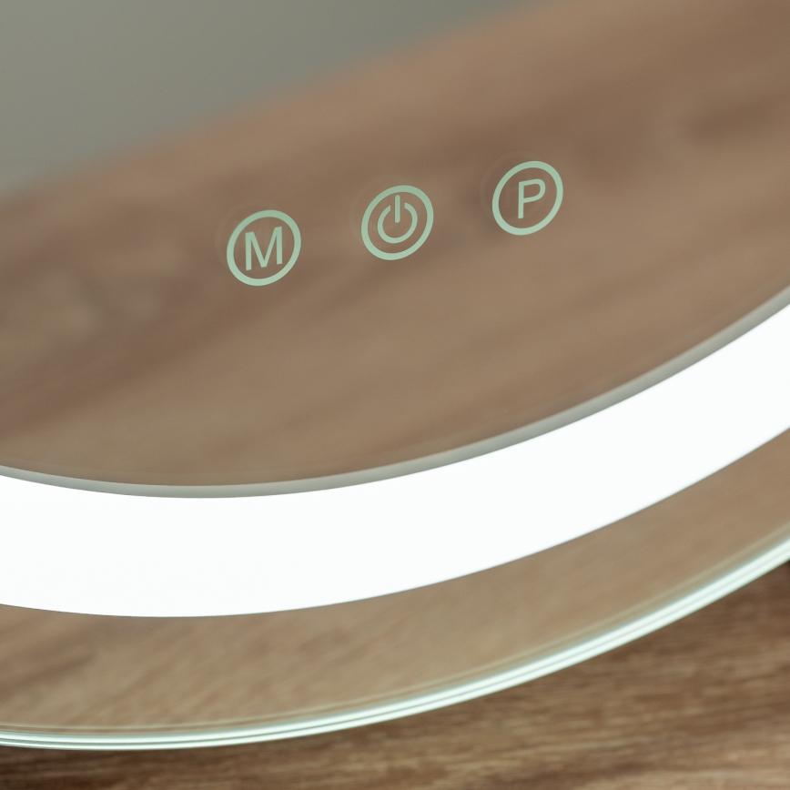 BRILAGI - LED ściemnialne lustro do makijażu CALIFORNIA LED/17W/230V 3000/4000/6500K średnica 42 cm białe