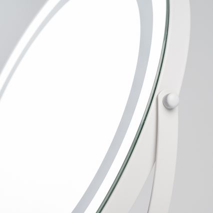 BRILAGI - LED ściemnialne lustro do makijażu CALIFORNIA LED/17W/230V 3000/4000/6500K średnica 42 cm białe