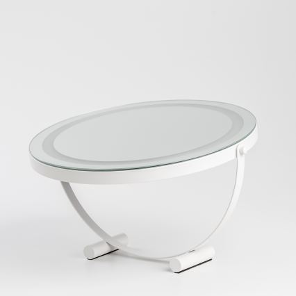 BRILAGI - LED ściemnialne lustro do makijażu CALIFORNIA LED/17W/230V 3000/4000/6500K średnica 42 cm białe