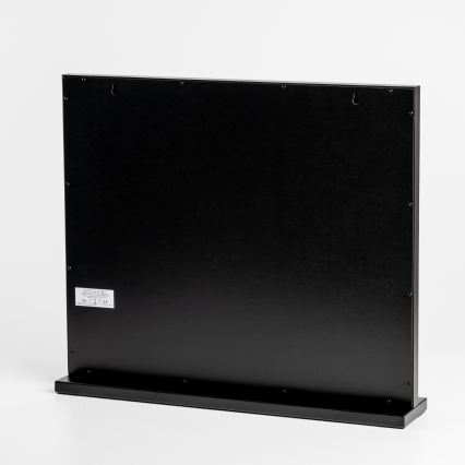 BRILAGI - LED Ściemnialne lustro do makijażu HOLLYWOOD LED/15W/230V CCT + 2x USB 60x50 cm czarne