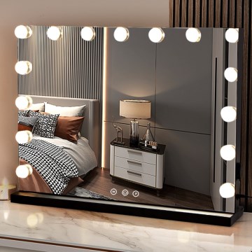 Brilagi - LED ściemnialne make-up lustro HOLLYWOOD LED/15W/230V 3000/4000/6500K