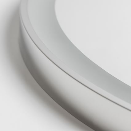 Brilagi - LED ściemnialne podgrzewane lustro łazienkowe z podświetleniem ALU PRO LED/18W/230V śr. 60 cm 3000/4000/6500K IP44 błyszczący chrom CRI 90