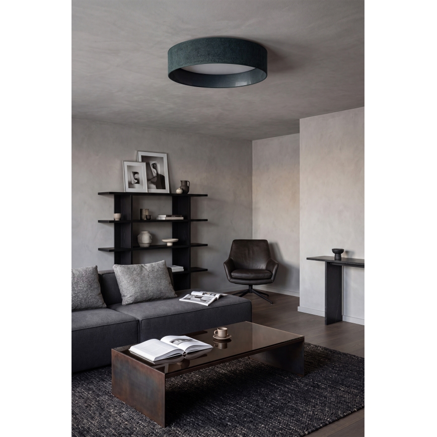 Brilagi - ściemnialny plafon LED VELVET SMARTIX STARS LED/24W/230V 3000-6000K śr. 45 cm zielony Wi-Fi Tuya Beacon + pilot zdalnego sterowania