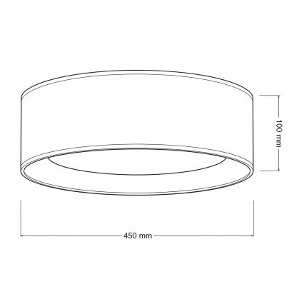 Brilagi - ściemnialny plafon LED VELVET SMARTIX STARS LED/24W/230V 3000-6000K śr. 45 cm zielony Wi-Fi Tuya Beacon + pilot zdalnego sterowania