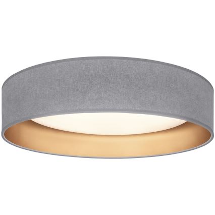 Brilagi - ściemnialna lampa sufitowa LED VELVET SMART VARI LED/36W/230V 3000-6500K Ø 55 cm szary/złoty + pilot zdalnego sterowania
