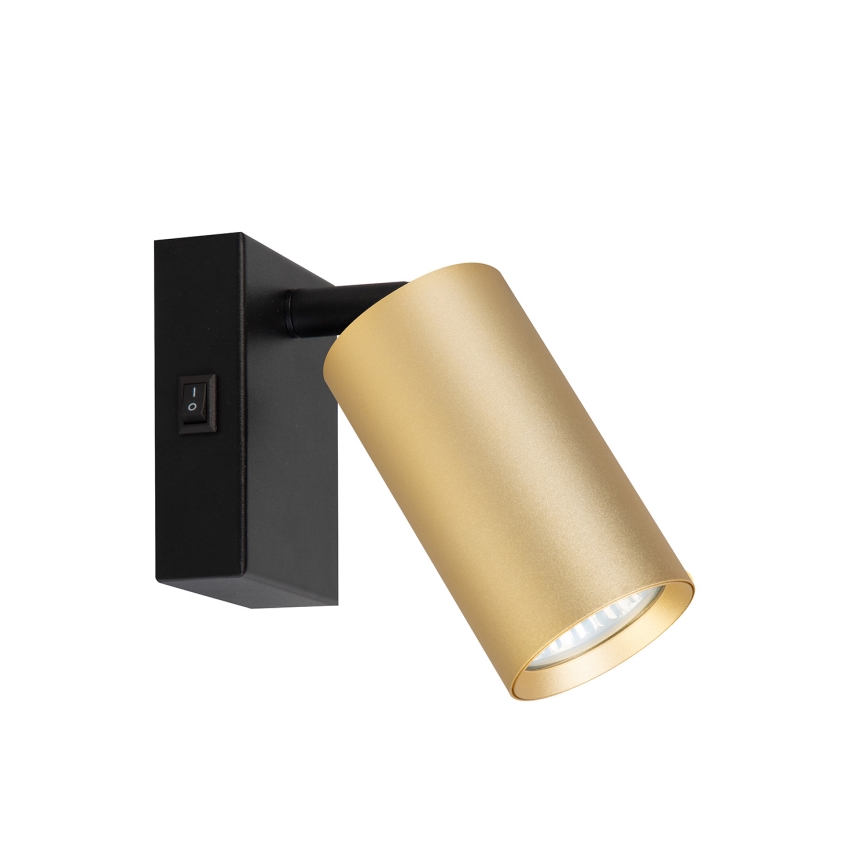 Brilagi - ściemnialny kinkiet punktowy LED RGBW SELE 1xGU10/6,5W/230V 2700-6500K czarny/złoty