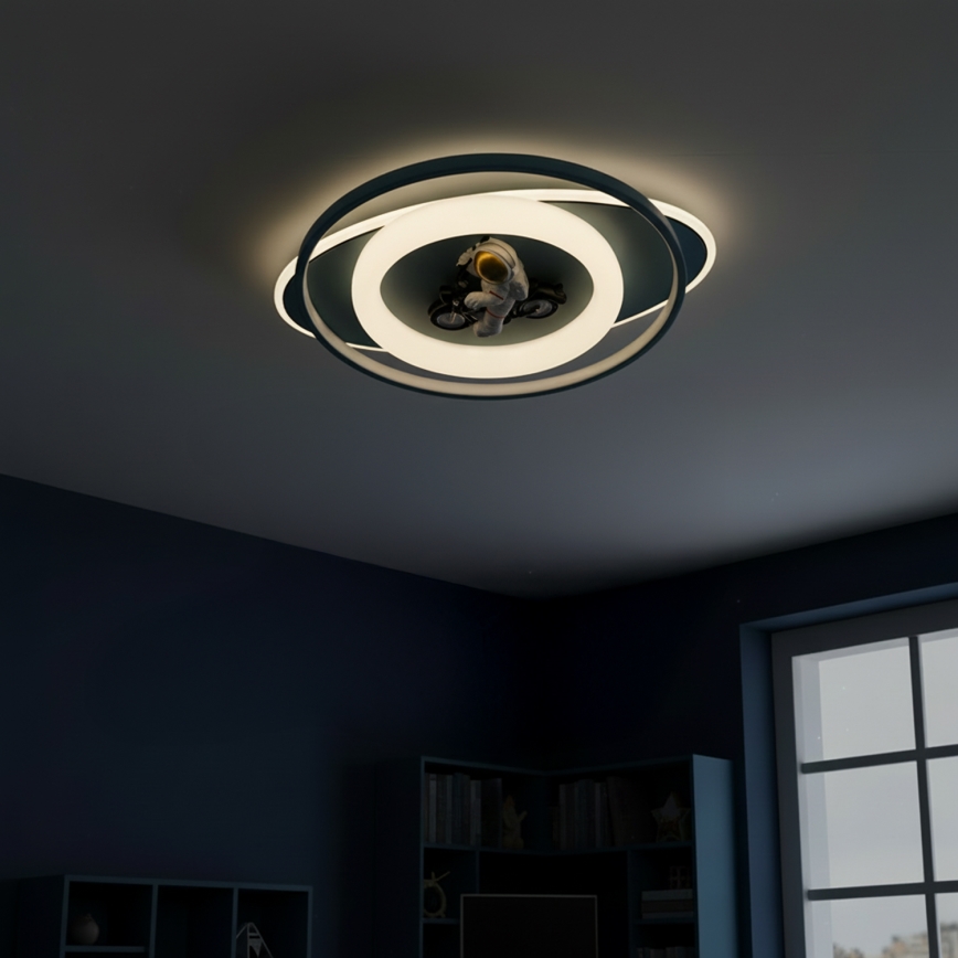 Brilagi - LED ściemniana lampa sufitowa dla dzieci ASTRO LED/68W/230V 3000-6000K + pilot zdalnego sterowania