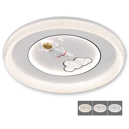 BRILAGI - LED Ściemnialna dziecięca lampa sufitowa ASTRO LED/68W/230V 3000-6000K śr. 50 cm + pilot zdalnego sterowania