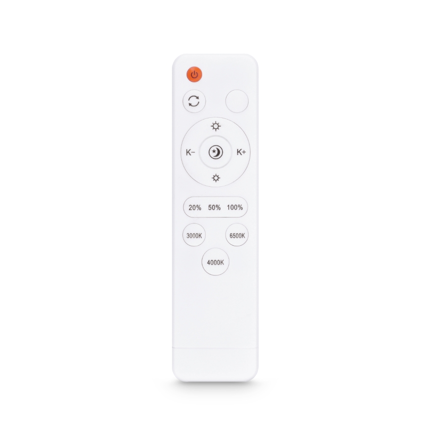 Brilagi - Ściemnialna lampa sufitowa LED LUCIA, 48 W, 230 V, 3000–6500 K, Ø 41 cm, beżowa + zdalne sterowanie