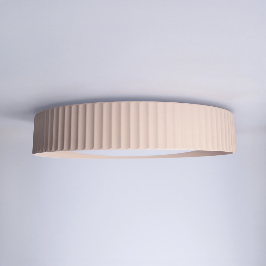 Brilagi - Ściemnialna lampa sufitowa LED LUCIA, 48 W, 230 V, 3000–6500 K, Ø 41 cm, beżowa + zdalne sterowanie