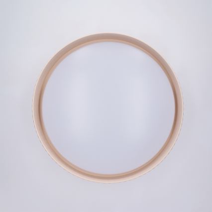 Brilagi - Ściemnialna lampa sufitowa LED LUCIA, 48 W, 230 V, 3000–6500 K, Ø 41 cm, beżowa + zdalne sterowanie