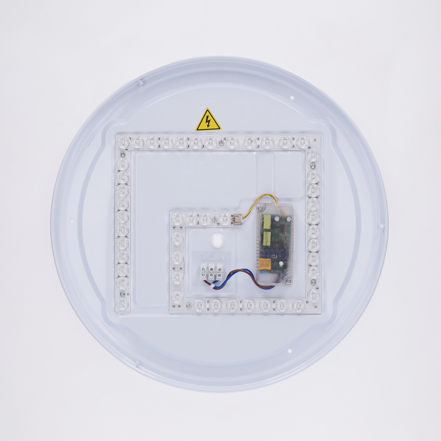 Brilagi - Ściemnialna lampa sufitowa LED LUCIA, 48 W, 230 V, 3000–6500 K, Ø 41 cm, beżowa + zdalne sterowanie