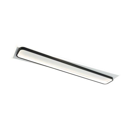 Brilagi - ściemnialna lampa sufitowa LED OUTLINE LED/90W/230V 3000-6000K 18x100 cm biała/czarna + zdalne sterowanie