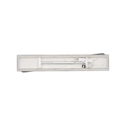 Brilagi - ściemnialna lampa sufitowa LED OUTLINE LED/90W/230V 3000-6000K 18x100 cm biała/czarna + zdalne sterowanie