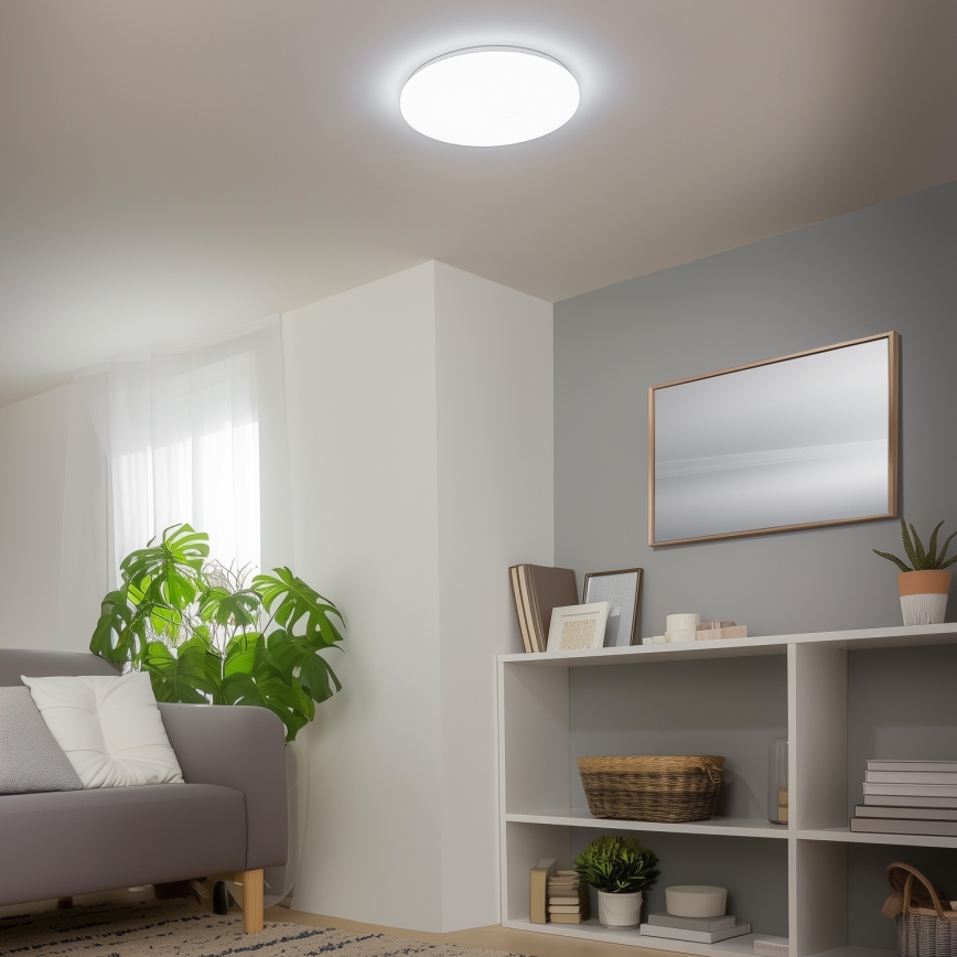 Brilagi - LED Ściemnialny plafon SMART LED/24W/230V 2700-6500K Wi-Fi Tuya + pilot