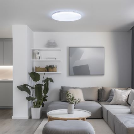 Brilagi - LED Ściemnialny plafon SMART LED/36W/230V 2700-6500K Wi-Fi Tuya + pilot