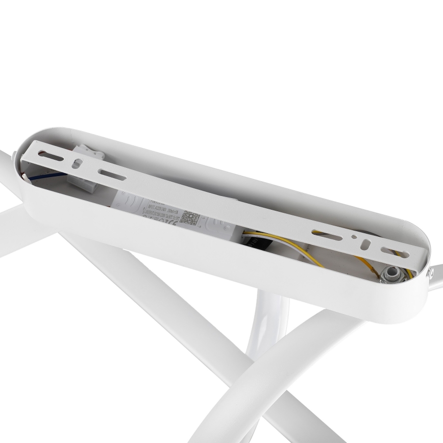 Brilagi - LED ściemnialny przysufitowy żyrandol TWISTER LED/60W/230V 3000-6000K biały + z pilotem