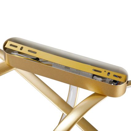 Brilagi - LED ściemnialny przysufitowy żyrandol TWISTER LED/60W/230V 3000-6000K złoty + pilot zdalnego sterowania