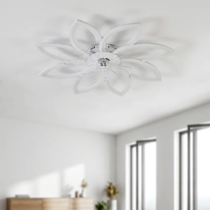 Brilagi - ściemnialny wentylator sufitowy LED/43W/230V śr. 90 cm biały + pilot zdalnego sterowania