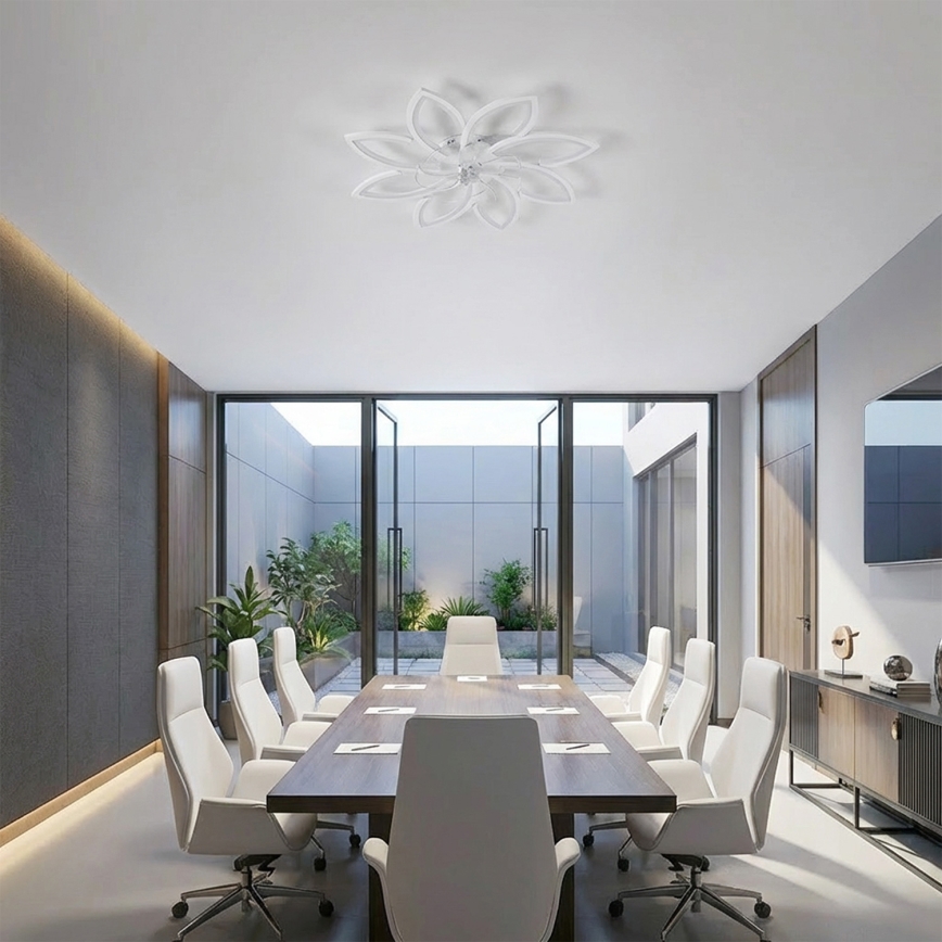 Brilagi - ściemnialny wentylator sufitowy LED/43W/230V śr. 90 cm biały + pilot zdalnego sterowania